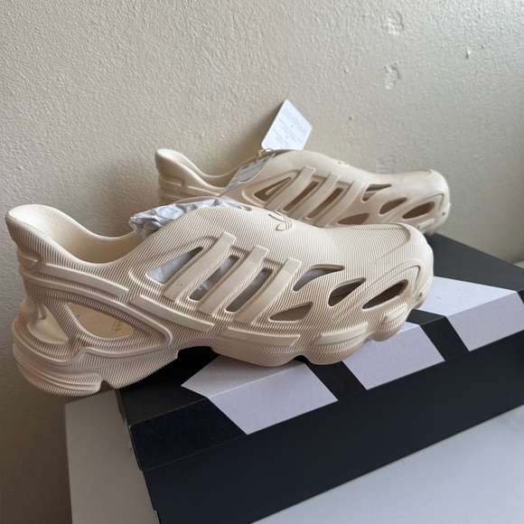 Adidas Originals Adifom Supernova Sandal Shoes Slip On Wonder White IF3917 Men 7 - Picture 14 of 15